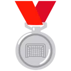 Silbermedaille + Tor