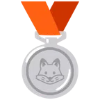 Silbermedaille + Fuchs