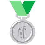 Silbermedaille + Trinkpäckchen