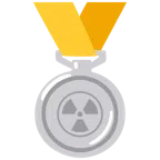 Silbermedaille + Radioaktiv