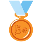 Bronzemedaille + Wind