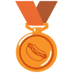 Bronzemedaille + Hotdog