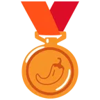Bronzemedaille + Peperoni