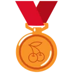 Bronzemedaille + Kirschen