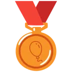 Bronzemedaille + Luftballon