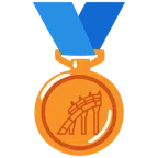 Bronzemedaille + Achterbahn