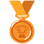 Bronzemedaille + Pokal