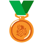 Bronzemedaille + Drache