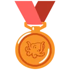 Bronzemedaille + Oktopus