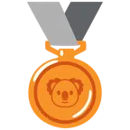 Bronzemedaille + Koala
