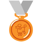 Bronzemedaille + Pudel