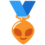 Bronzemedaille + Außerirdischer