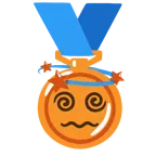 Bronzemedaille + schwindlig