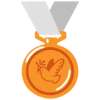 Bronzemedaille + Taube