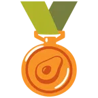 Bronzemedaille + Avocado