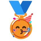 Bronzemedaille + Partygesicht