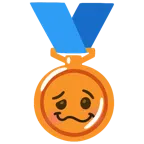 Bronzemedaille + schwindeliges Gesicht