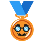 Bronzemedaille + verkleidet