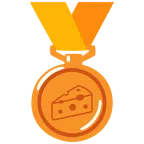 Bronzemedaille + Käsestück