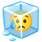 ก้อนน้ำแข็ง + โล่งอก