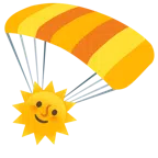 paracadute + faccina sole