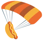 paracadute + hot dog