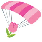 paracadute + tulipano