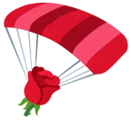 paracadute + rosa
