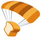 paracadute + pane in cassetta