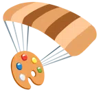 paracadute + tavolozza