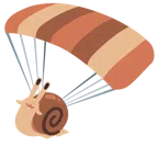 paracadute + lumaca