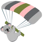 paracadute + koala