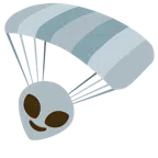 paracadute + alieno