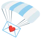 paracadute + lettera d’amore