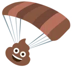 paracadute + cacca