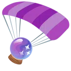 paracadute + sfera di cristallo
