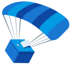 paracadute + urna elettorale con scheda