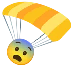 paracadute + faccina impaurita