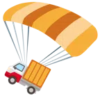 paracadute + camion