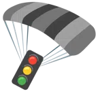 paracadute + semaforo verticale