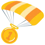 paracadute + medaglia d’oro