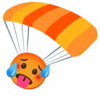 paracadute + faccina accaldata