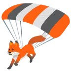 paracadute + volpe