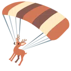 paracadute + cervo