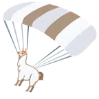 paracadute + lama