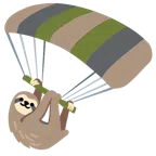 paracadute + bradipo