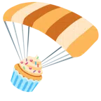 paracadute + cupcake