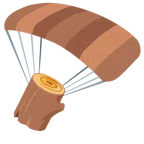 paracadute + legna