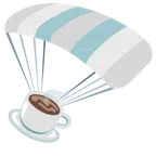 paracadute + bevanda calda