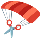 paracadute + forbici